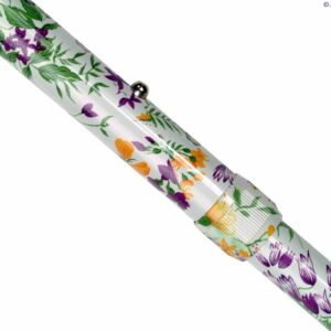 Walk On - Folding Walking Stick - Wild Flowers - Long