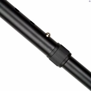 Walk On - Folding Walking Stick - Black- Long
