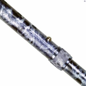 Walk On - Folding Walking Stick - Grey Marble - Long