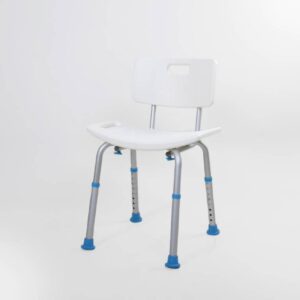 Atlantis Contour Shower Stool with back