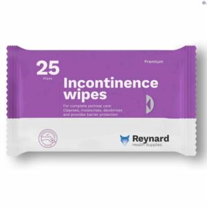 Incontinence Wipes - Pack of 25