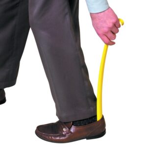 Plastic Shoehorn With Hook